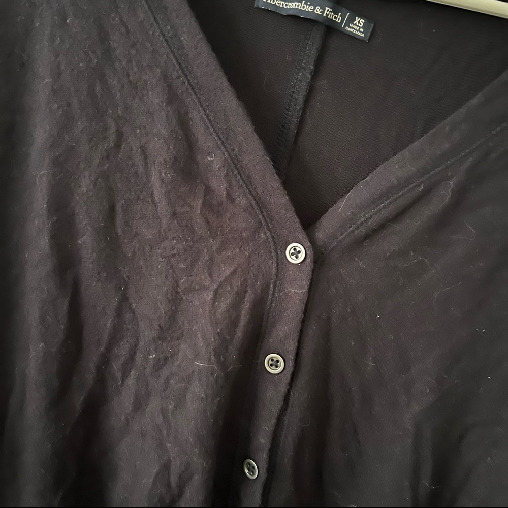 Abercrombie And Fitch Button Down Sweater - image 2